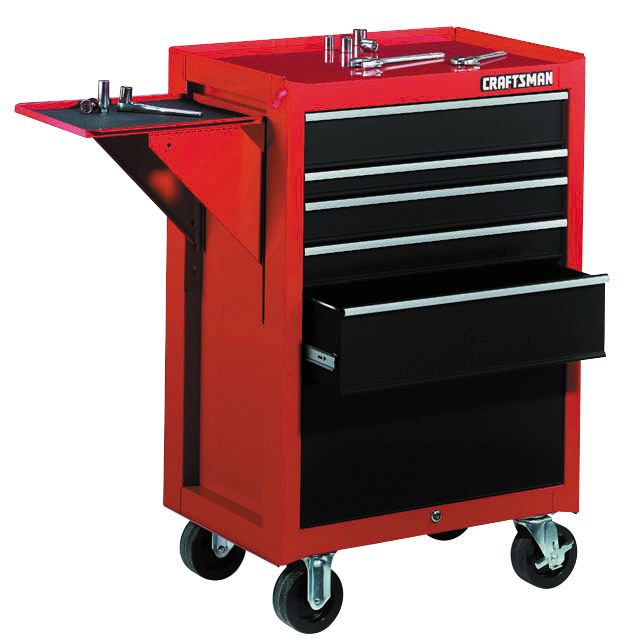 Craftsman 706652015 5-Drawer Pro Roll-Away with Panel