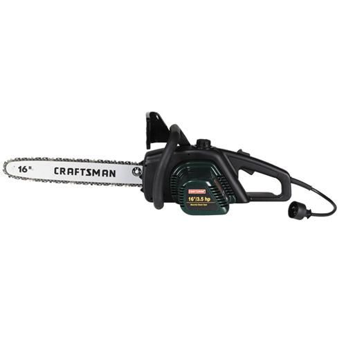 Electric deals craftsman chainsaw