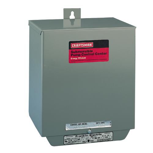 Craftsman 390284260 2-HP 230-V Control Box for Energy Efficient Submersible Pump