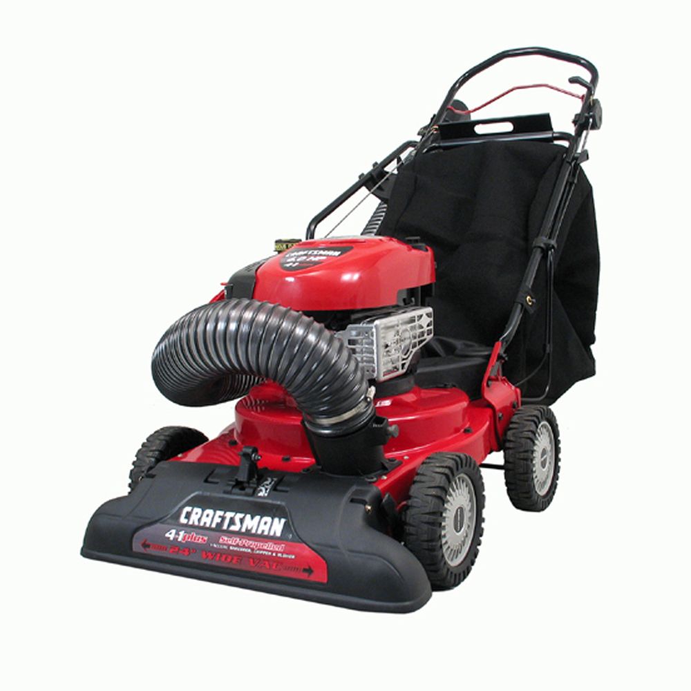 CRAFTSMAN 24-in 163-cc CSV060 Lawn Vacuum