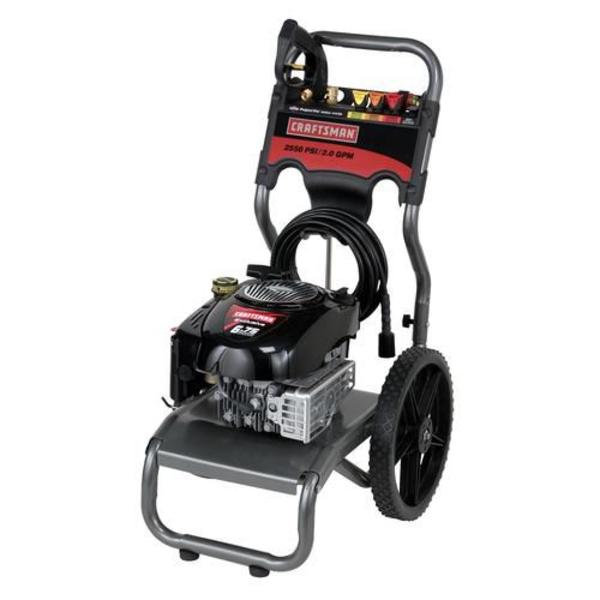 Craftsman 20233 2550 psi Gas Pressure Washer with 6.75 Briggs and ...