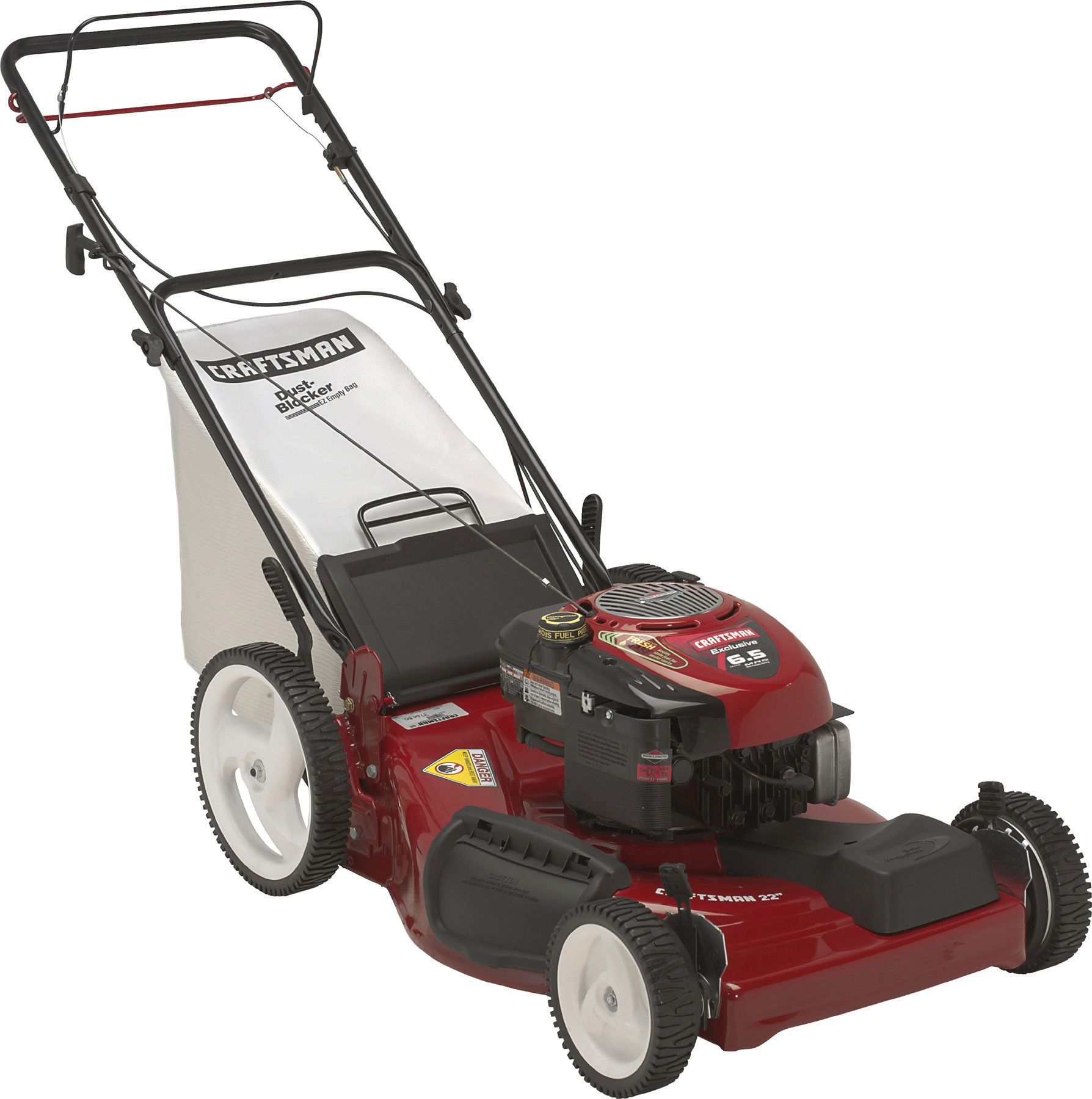 Craftsman lawn mower 6.5 on sale hp briggs stratton engine