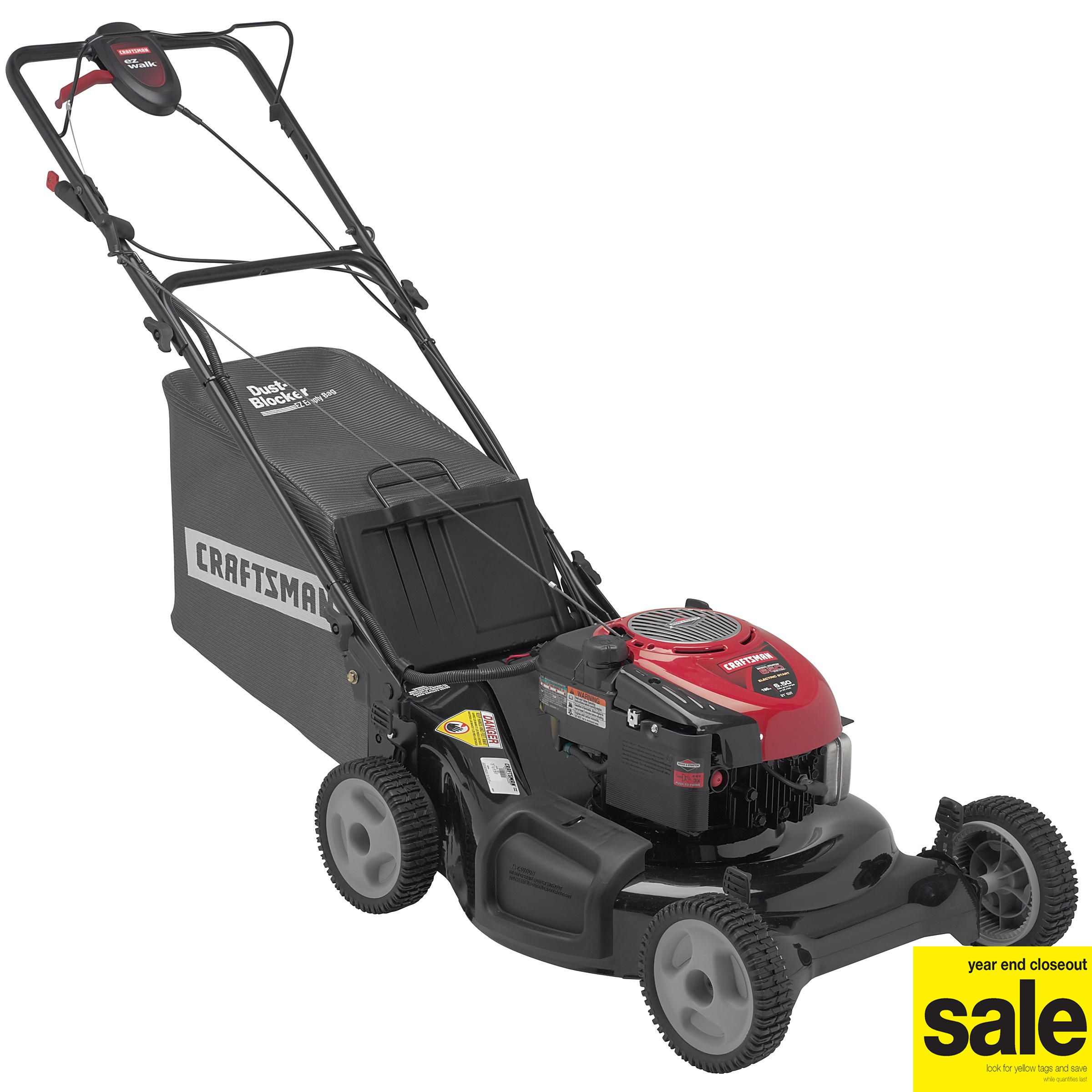 Craftsman 650 series lawn deals mower 190cc manual