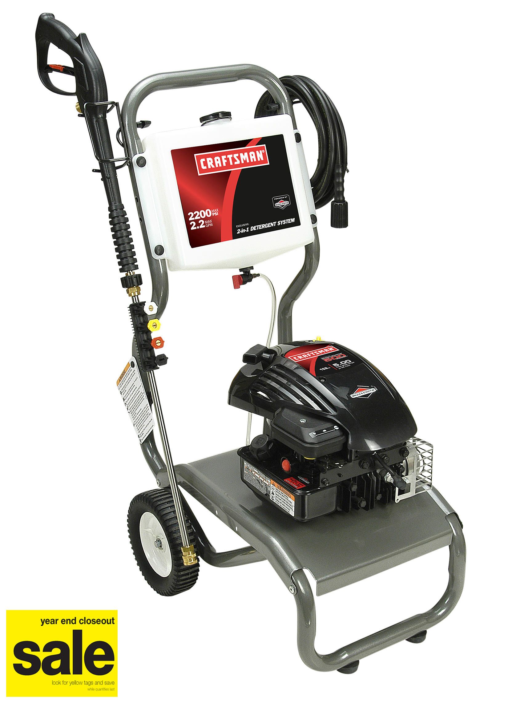 Craftsman 580752040 Pressure Washer