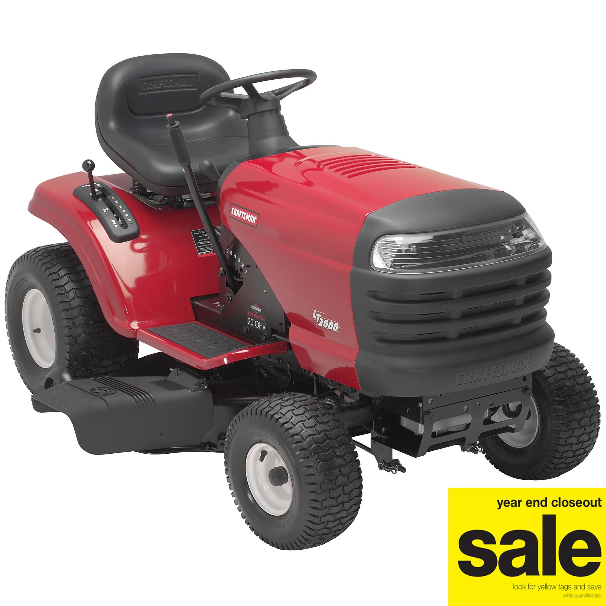 Craftsman riding mower model deals 917 for sale