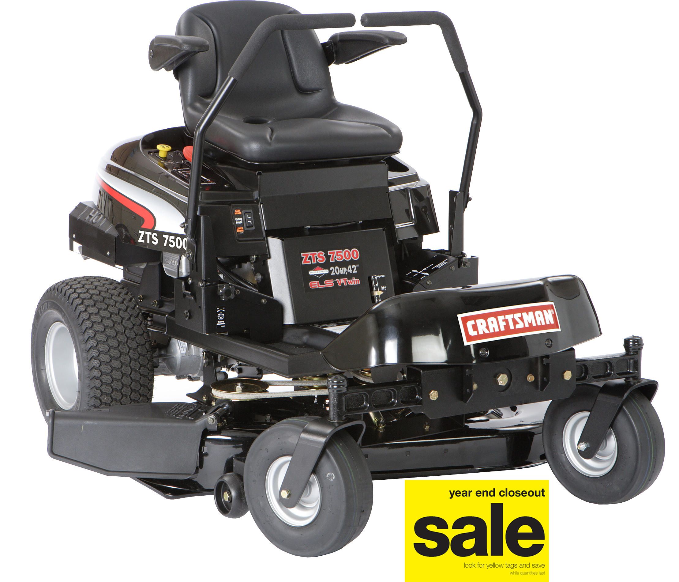 Craftsman zts deals 7500 spindle