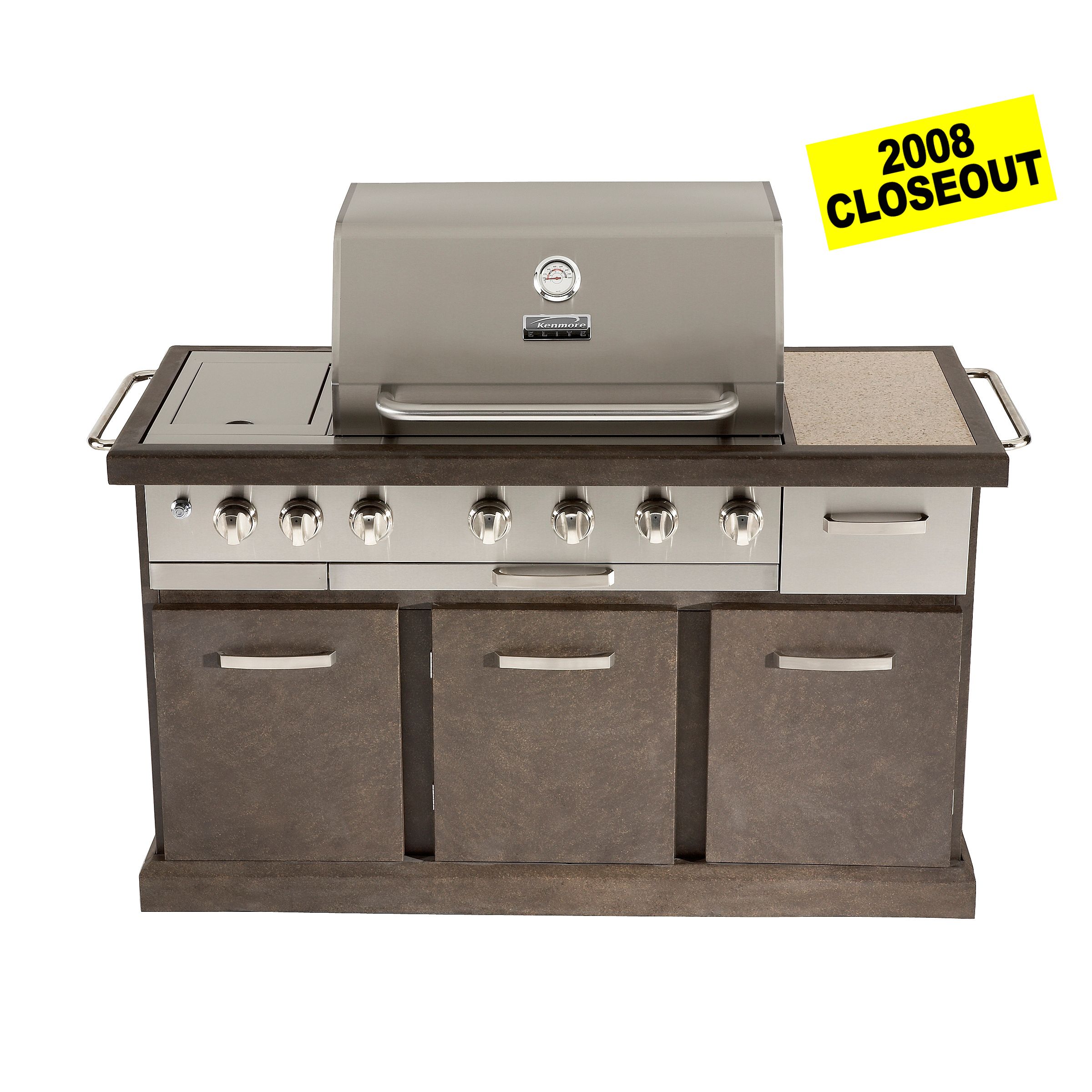 Kenmore elite clearance grill