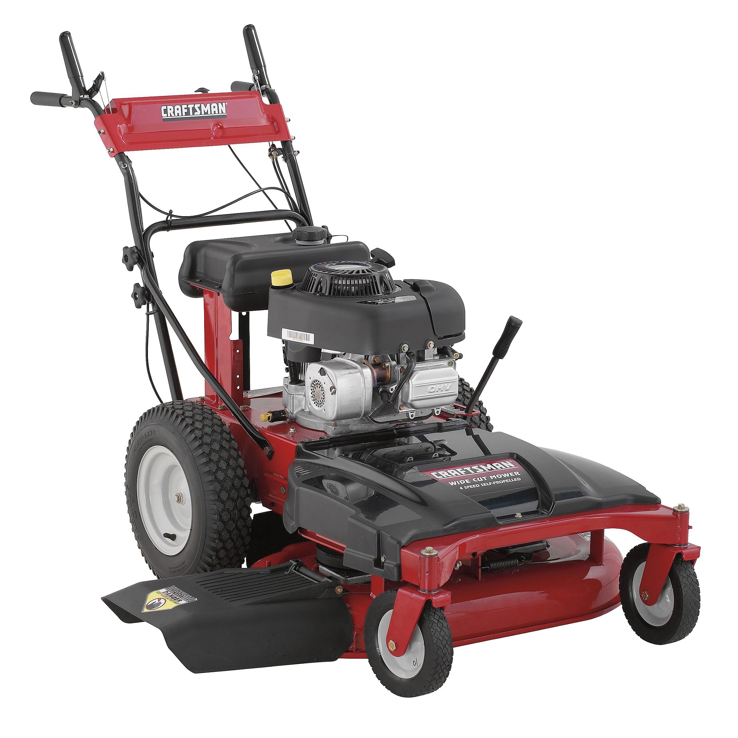 Craftsman walk deals behind mower parts