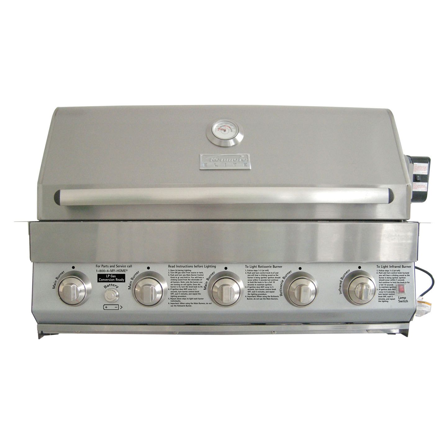 Kenmore Elite 14117638900 Gas Grill