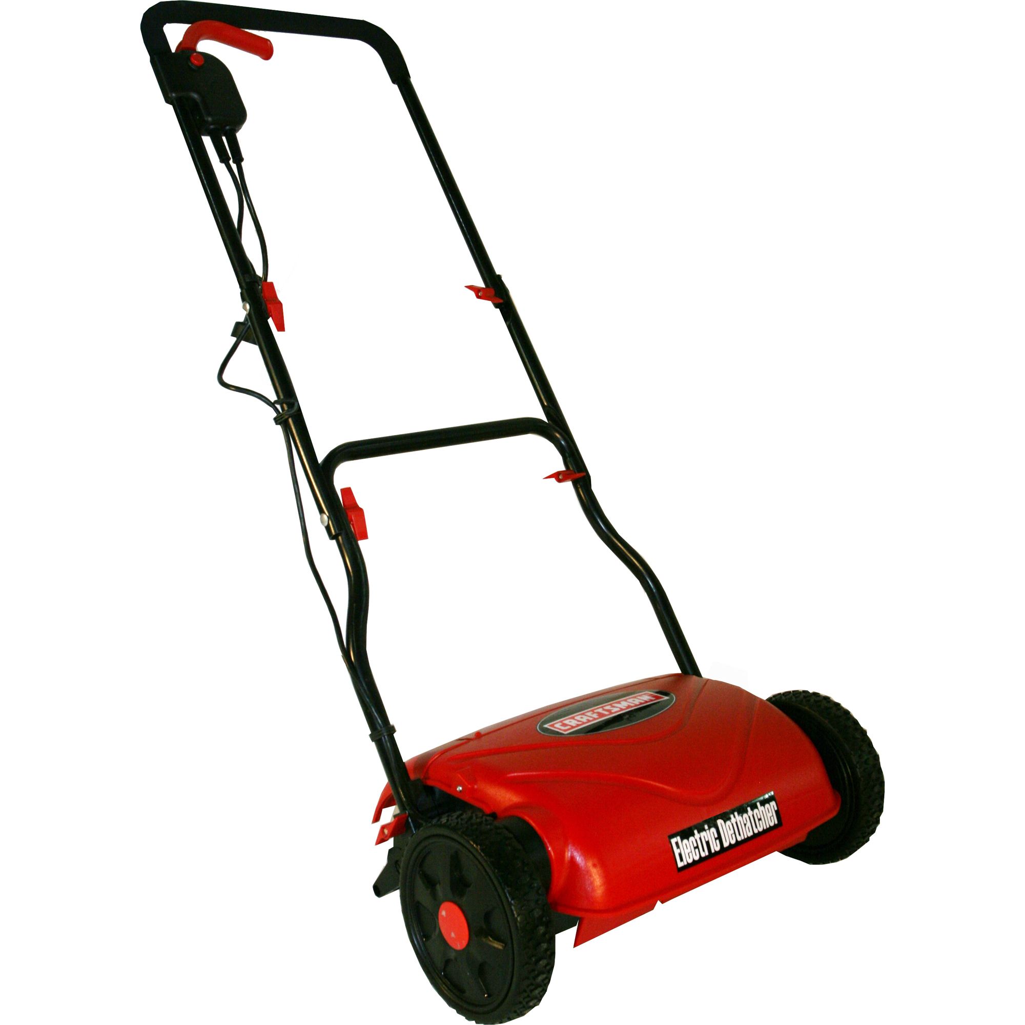 Craftsman lawn best sale mower dethatching blade