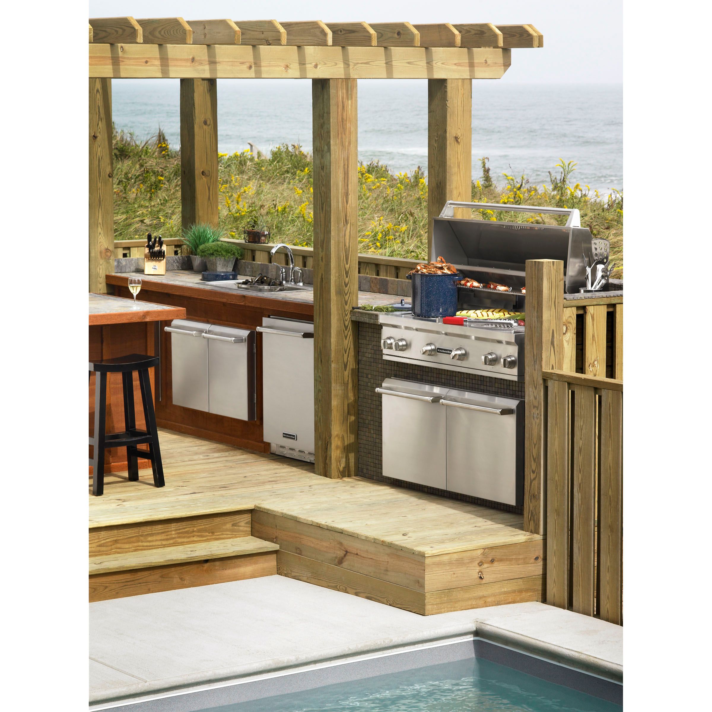 KitchenAid KBAU362TSS00 Grill Access Door