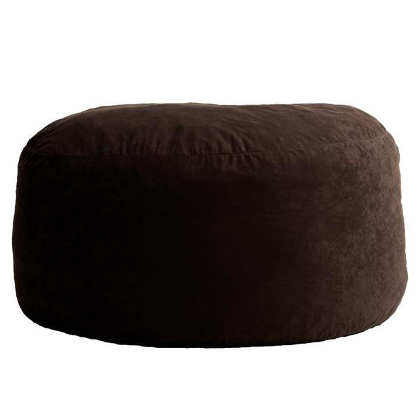 Comfort Research 0010178 4 Large Fuf Bean Bag Chair In Black Onyx