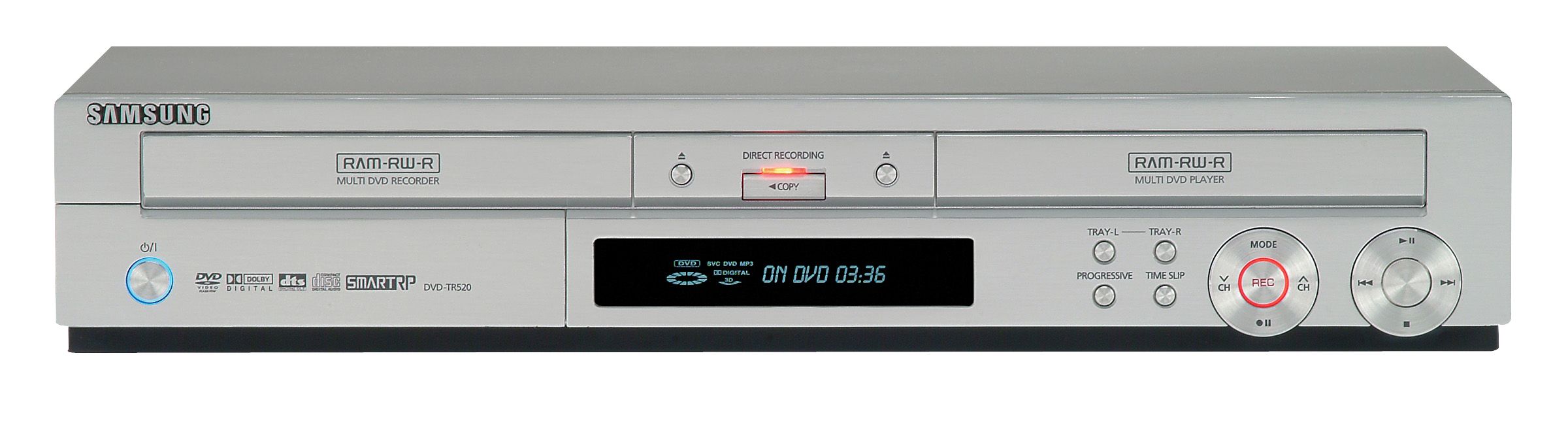 Samsung DVD-TR520 Dual DVD Player & Recorder