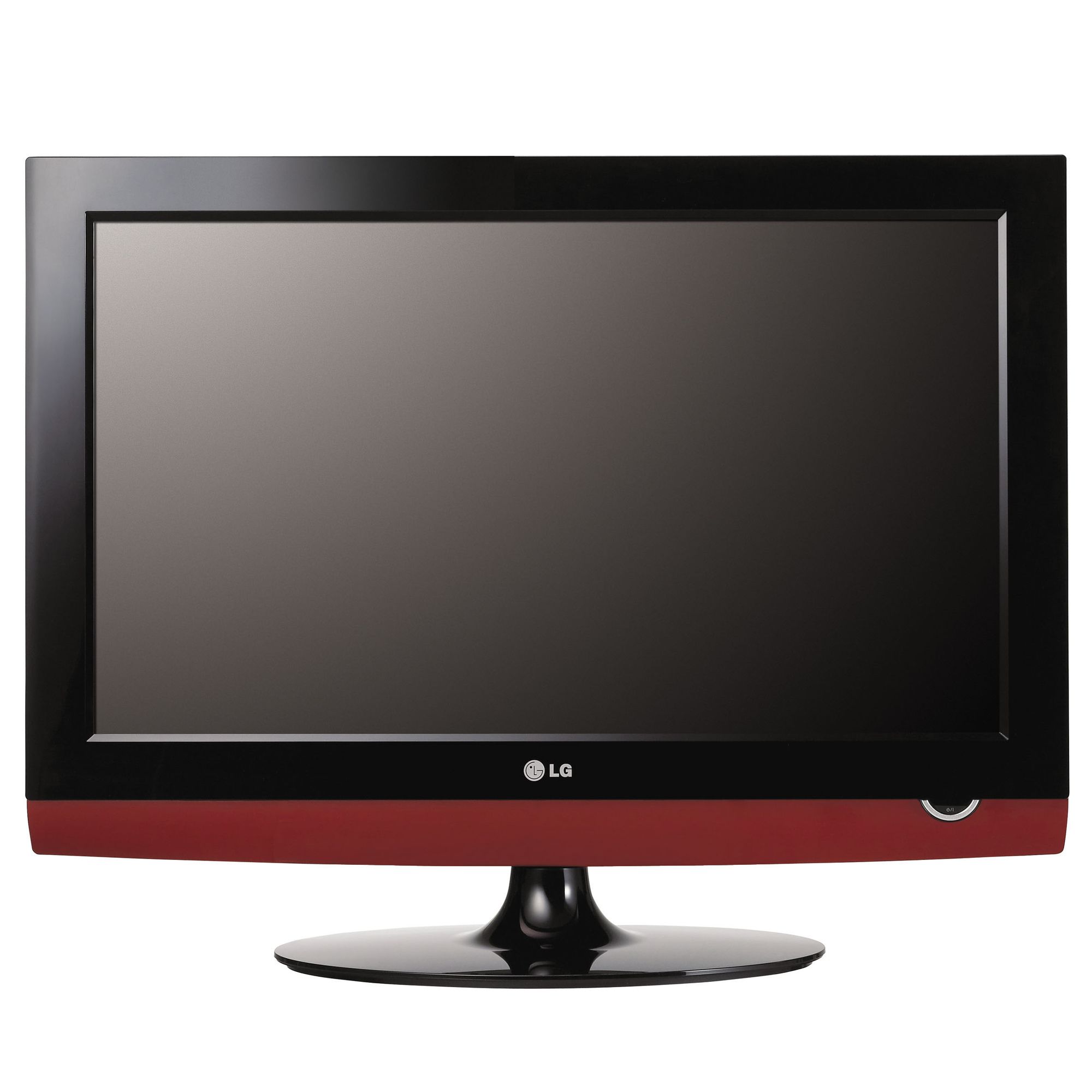 LCD Television with DVD logo