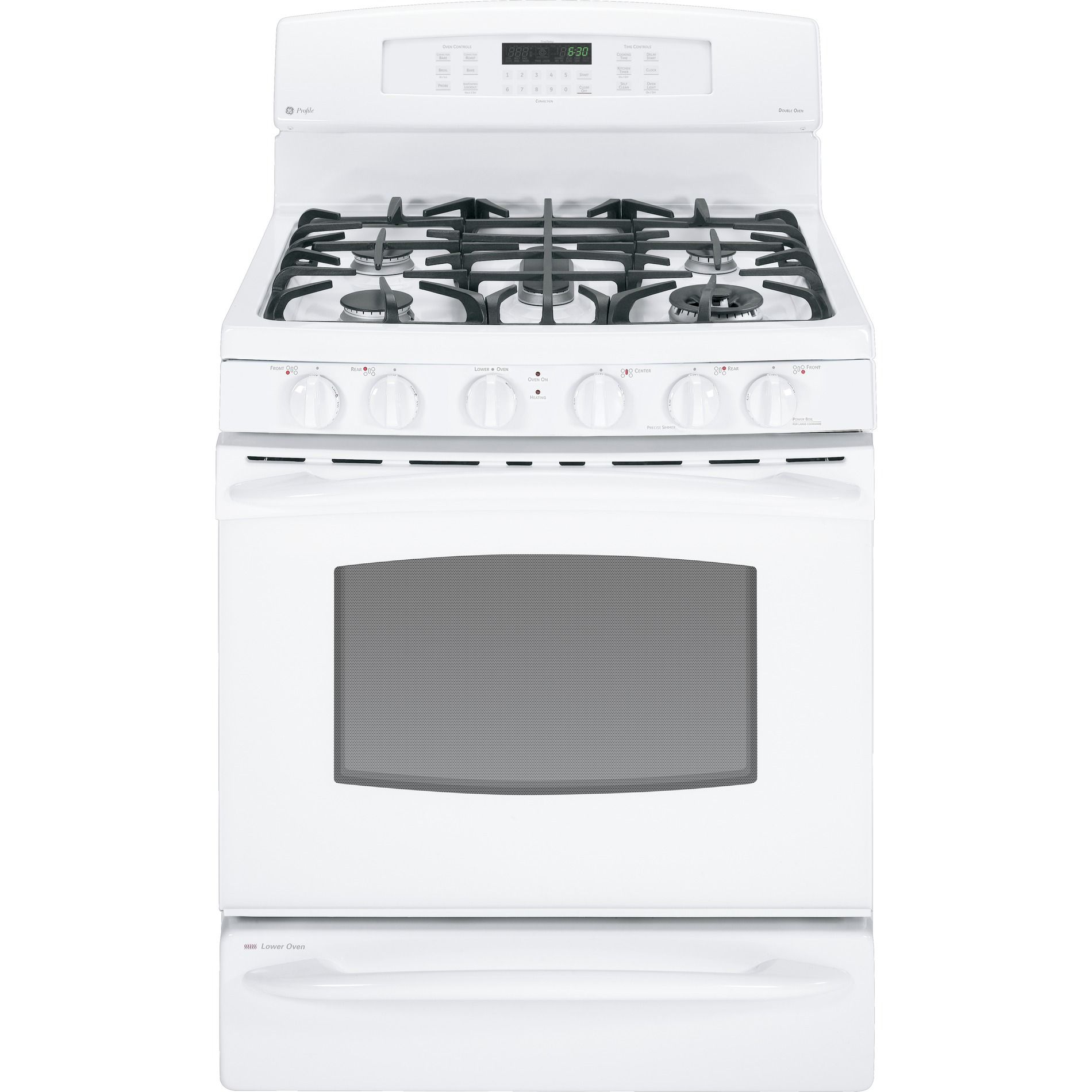 GE PGB930DET3WW Gas Range