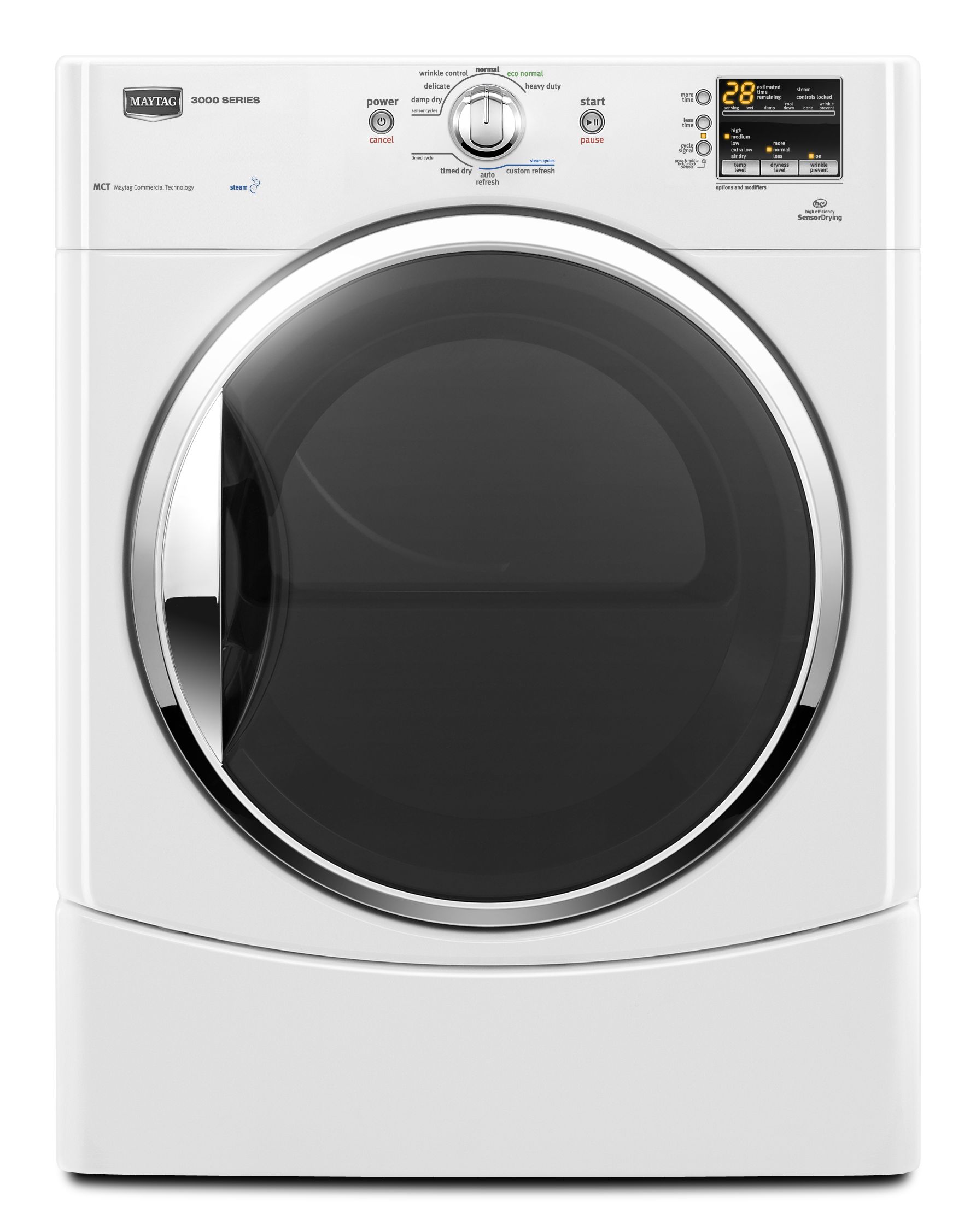 Maytag MEDE301YW0 27" Electric Dryer