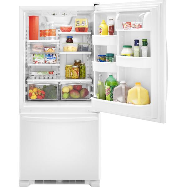 Amana Abb1924we 18 5 Cu Ft Single Door Bottom Freezer