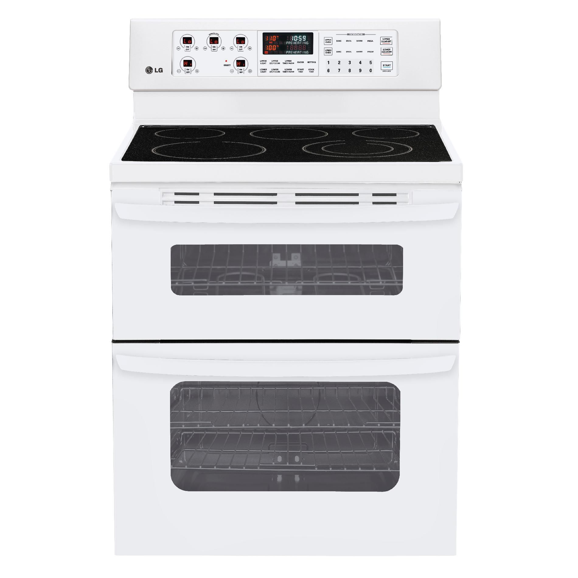 LG LDE3015SW Electric Range