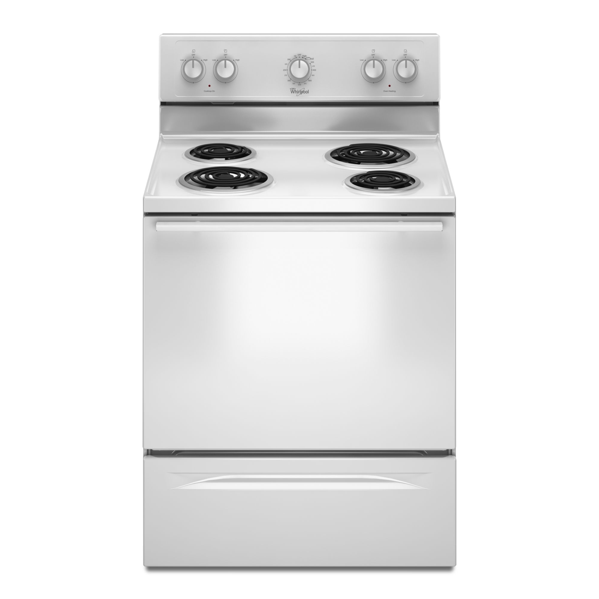 Whirlpool WFC110M0AW0 30" Electric Freestanding Range