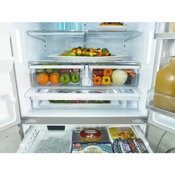 Samsung Rf323tedbsr 32 Cu Ft French Door Refrigerator