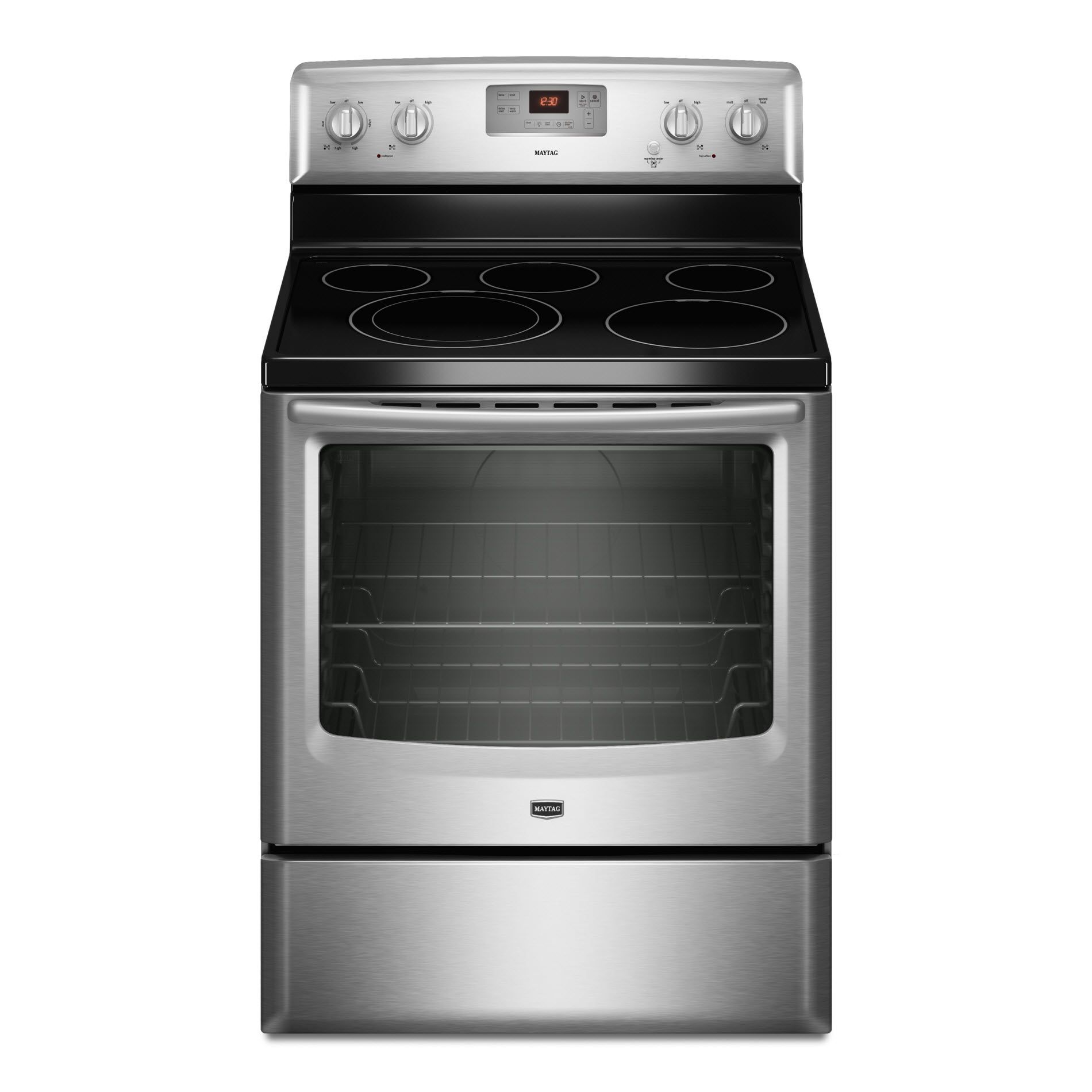 Maytag MER8674AS0 30" Electric Freestanding Range