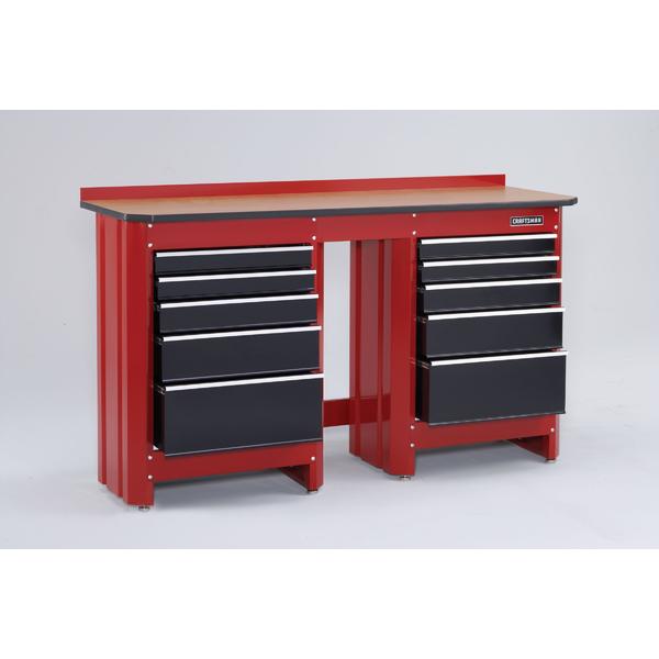 Craftsman 10133 5Drawer Workbench Module Red/Black Sears Hometown