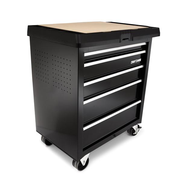 Craftsman 59496 5-Drawer Powered Basic Project Center - Black | Sears ...