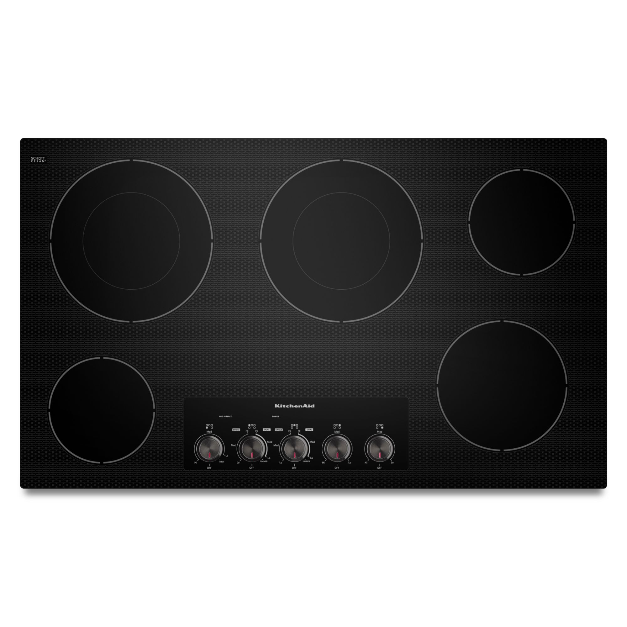 KitchenAid KECC662BBL00 36" Electric Built-In Cooktop