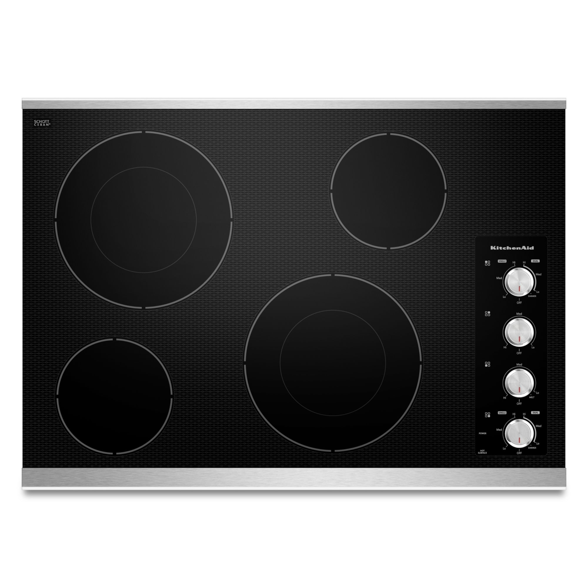 KitchenAid KECC602BSS00 30" Electric Built-In Cooktop
