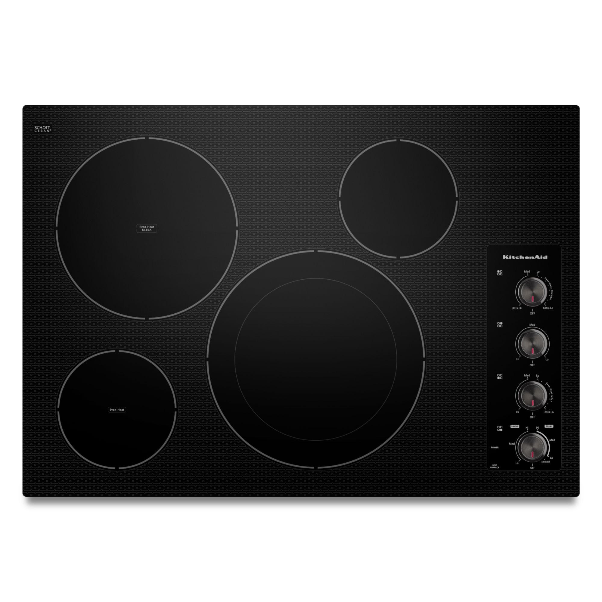 KitchenAid KECC604BBL00 30" Electric Built-In Cooktop