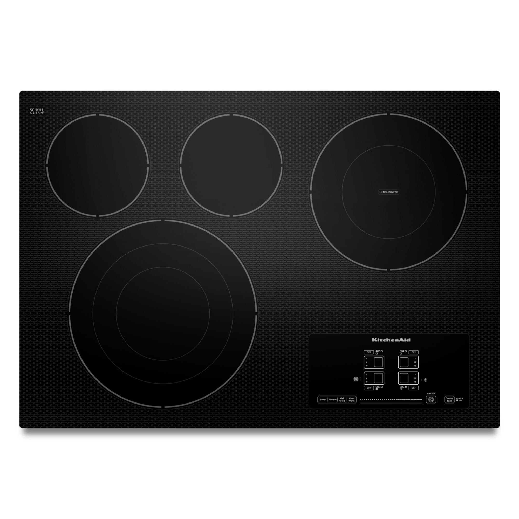 KitchenAid KECC607BBL00 30" Electric Built-In Cooktop