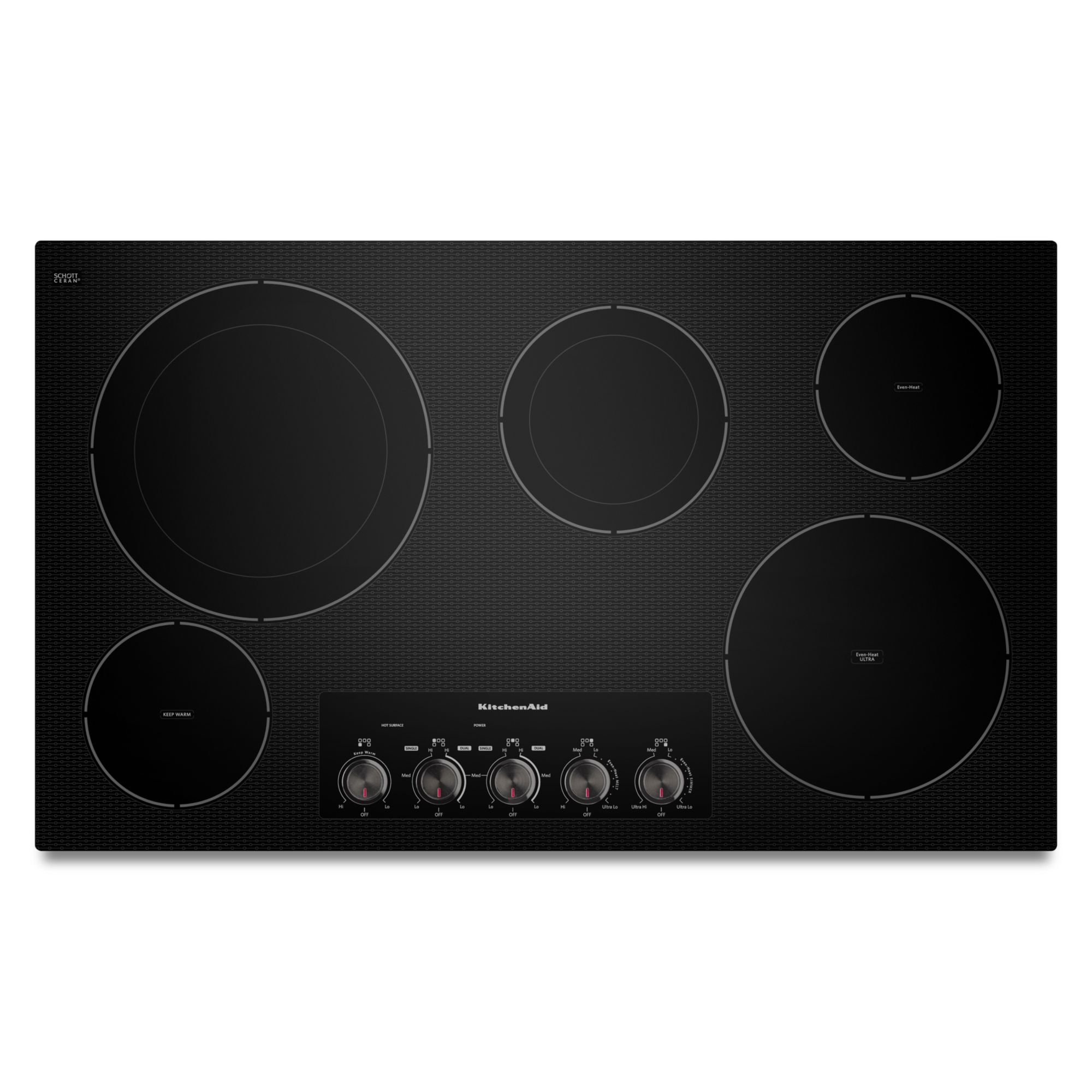 KitchenAid KECC664BBL00 36" Electric Built-In Cooktop