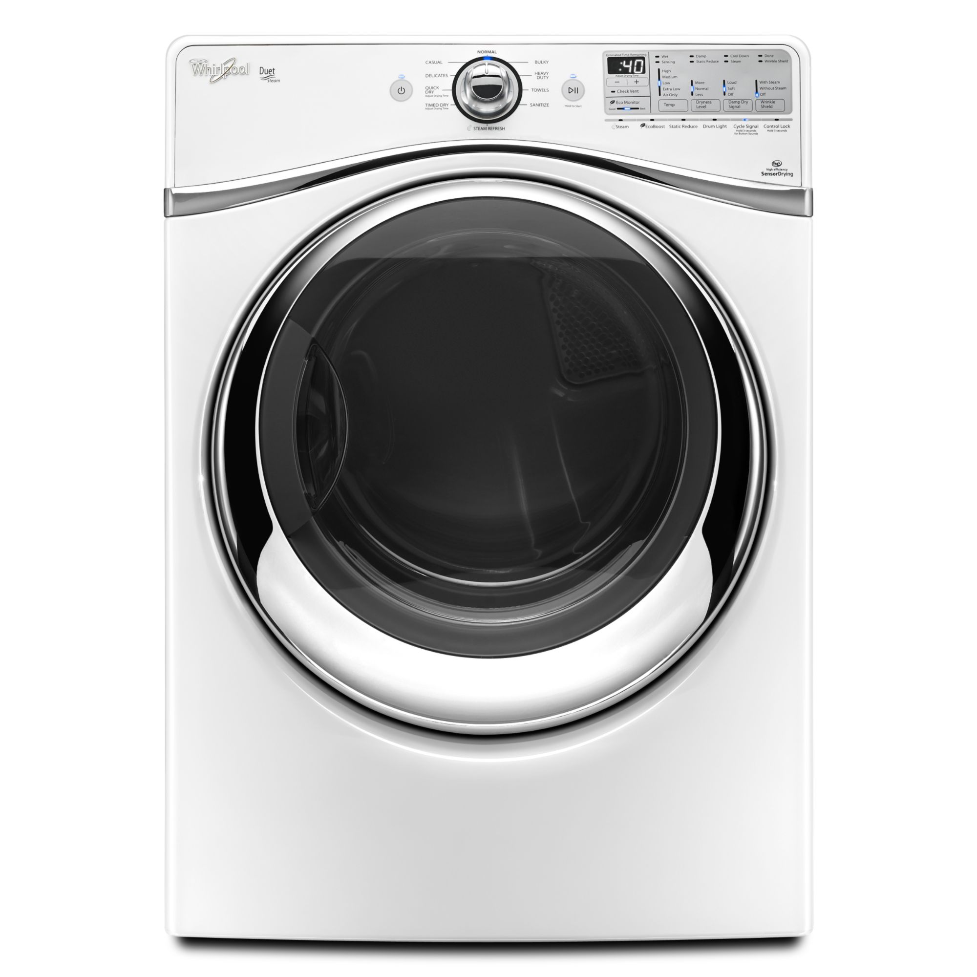 Whirlpool WED94HEAW1 27" Electric Dryer