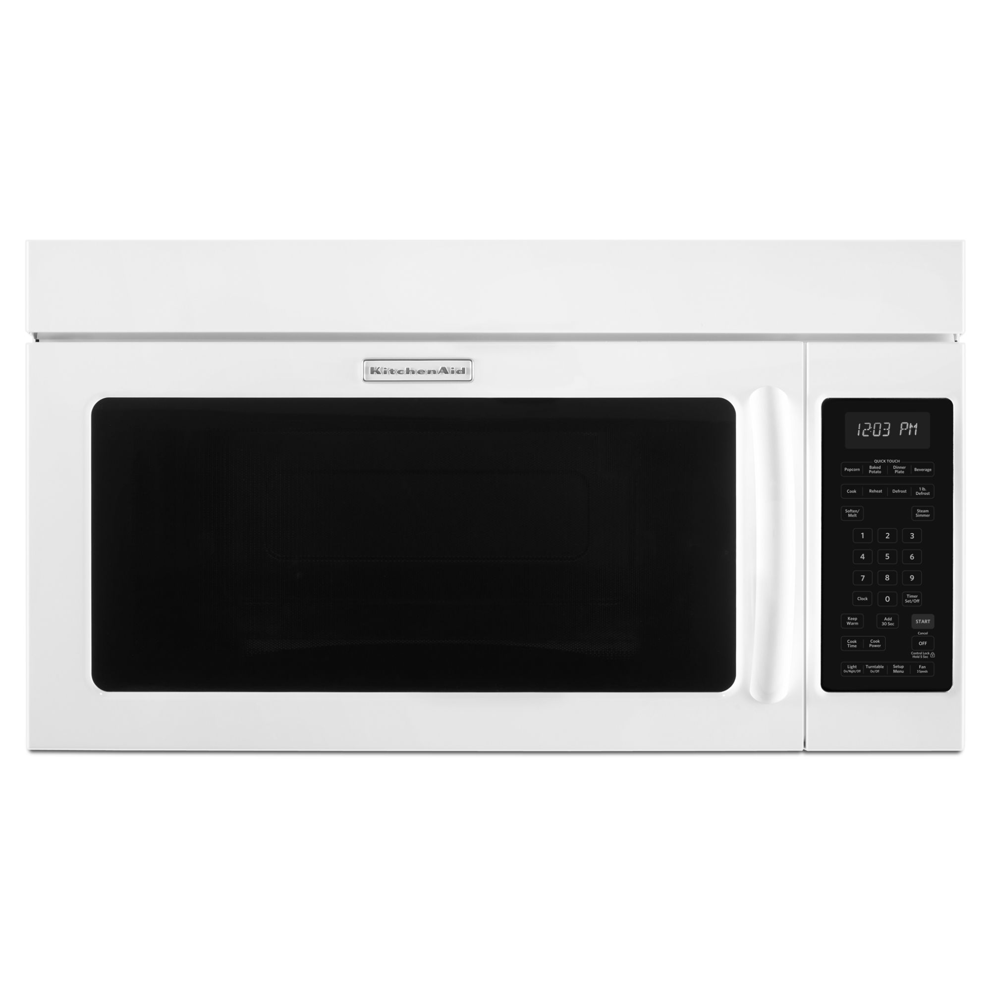 KitchenAid KHMS2040BWH0 Microwave/Hood Combo