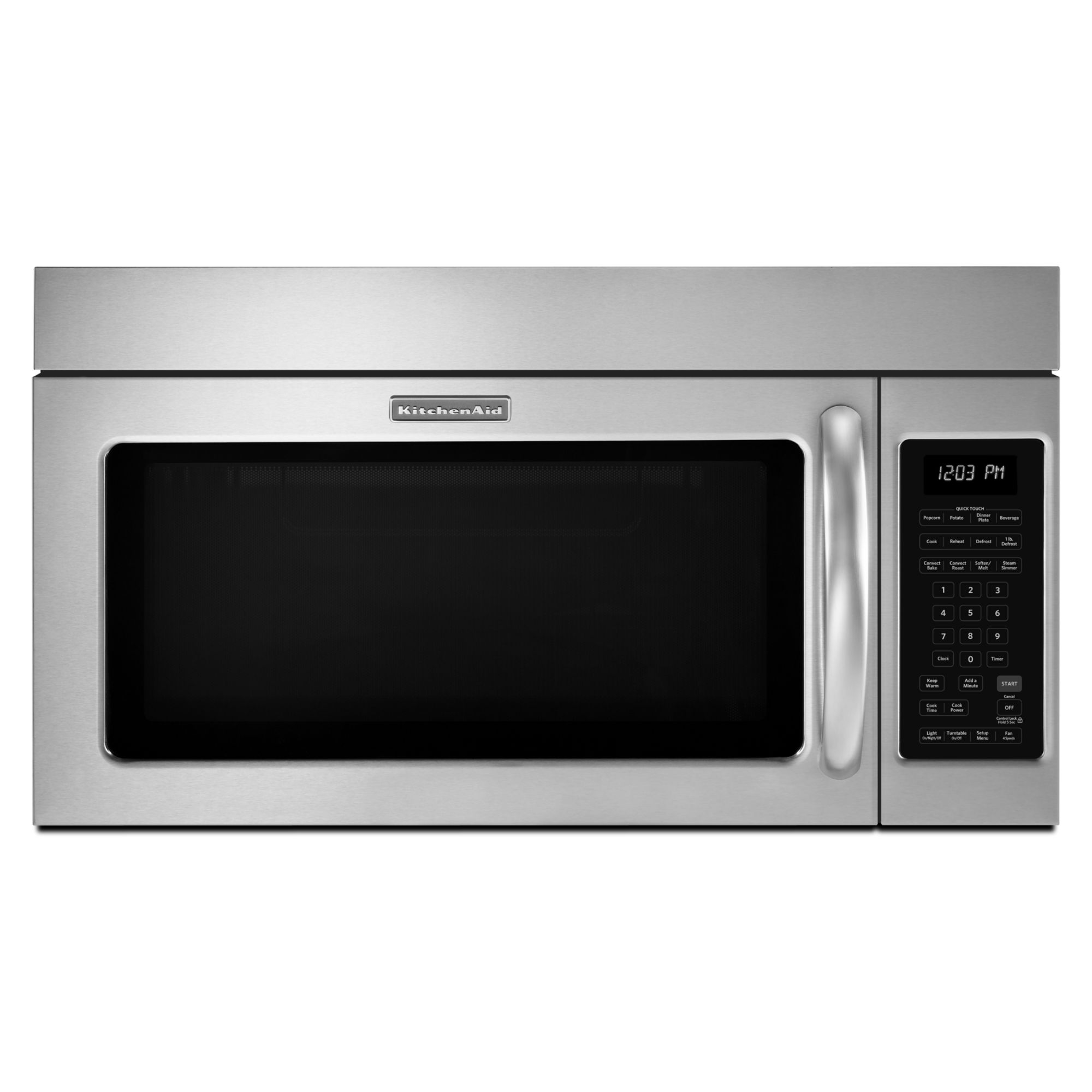 KitchenAid KHMC1857BSS0 Microwave/Hood Combo