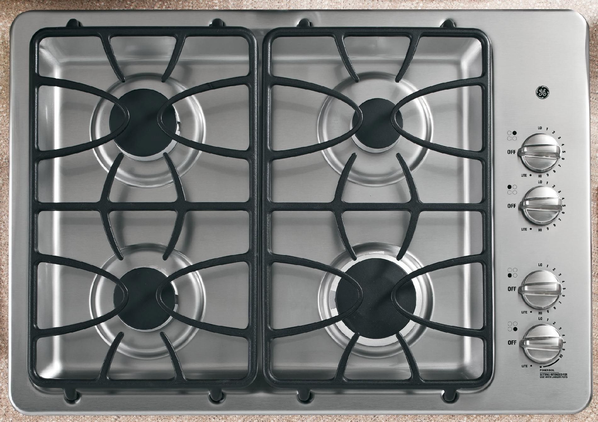 GE JGP333SET1SS Gas Cooktop