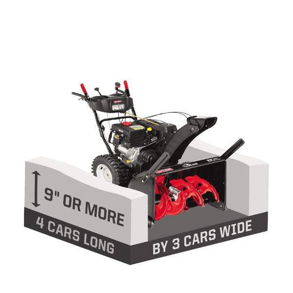 Craftsman 88395 28" 277cc DualStage Snowblower w/ EZ Steer Sears
