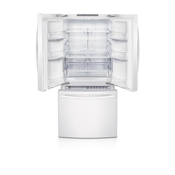 Samsung Rf220nctaww 22 Cu Ft French Door Refrigerator White