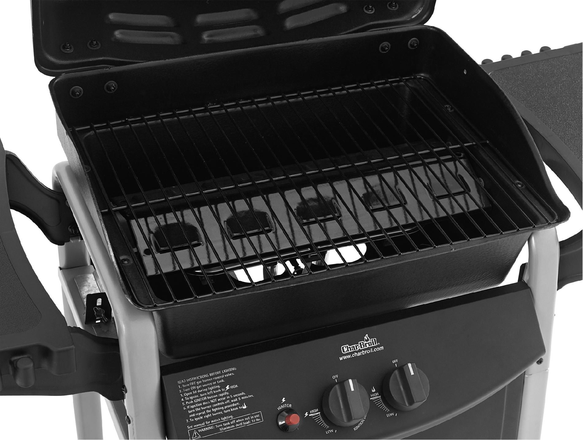 BBQ Pro 2 Burner LP Gas Grill with Large Side Shelves *Limited