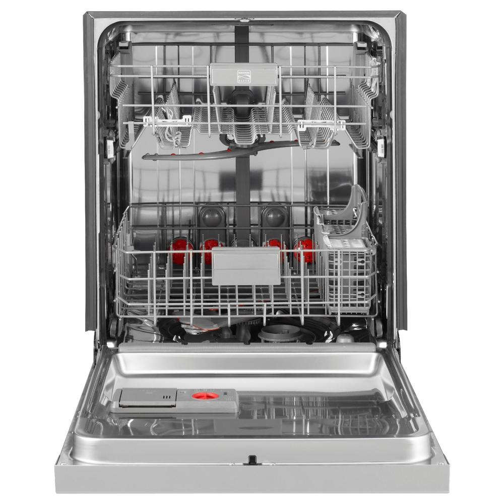 Kenmore Elite 12763 24 Built In Dishwasher Stainless Steel