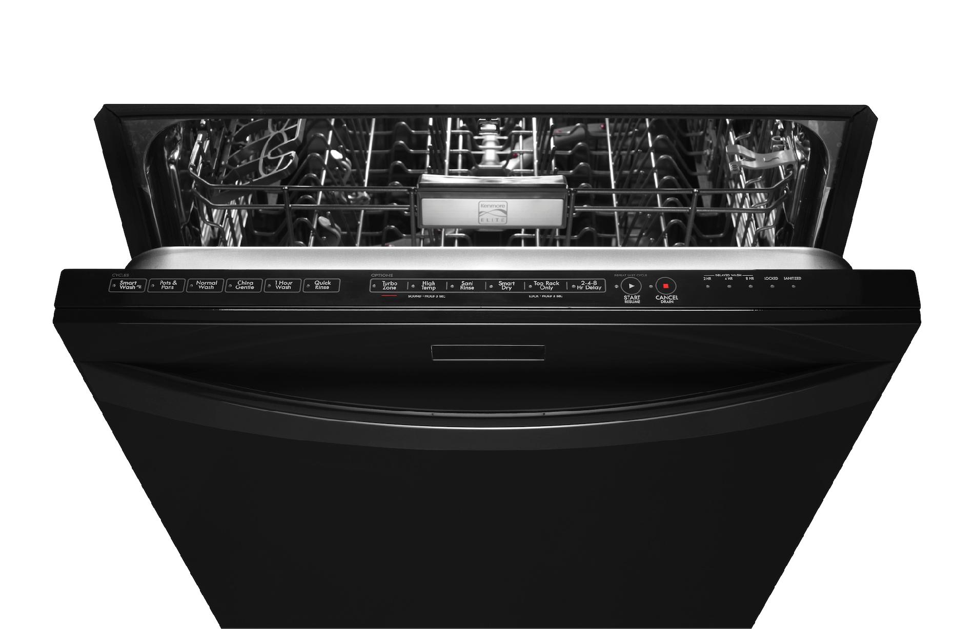 kenmore elite built in dishwasher