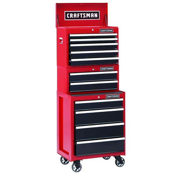 Craftsman 113615 26 In 2 Drawer Heavy Duty Ball Bearing Middle