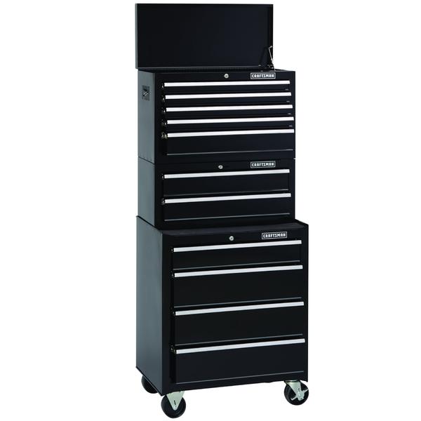 Craftsman 112521 26 5 Drawer Standard Duty Top Chest Black