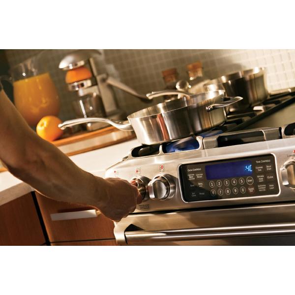 GE Cafe C2S985SETSS Series C2S985SETSS 5.4 cu. ft. DualFuel Range w