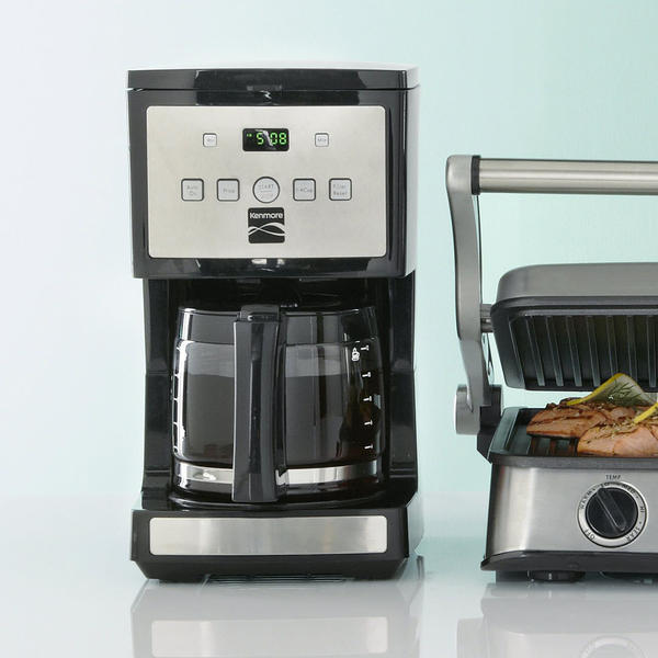 Kenmore 4203 12 Cup Programmable Coffee Maker,Black Sears Home