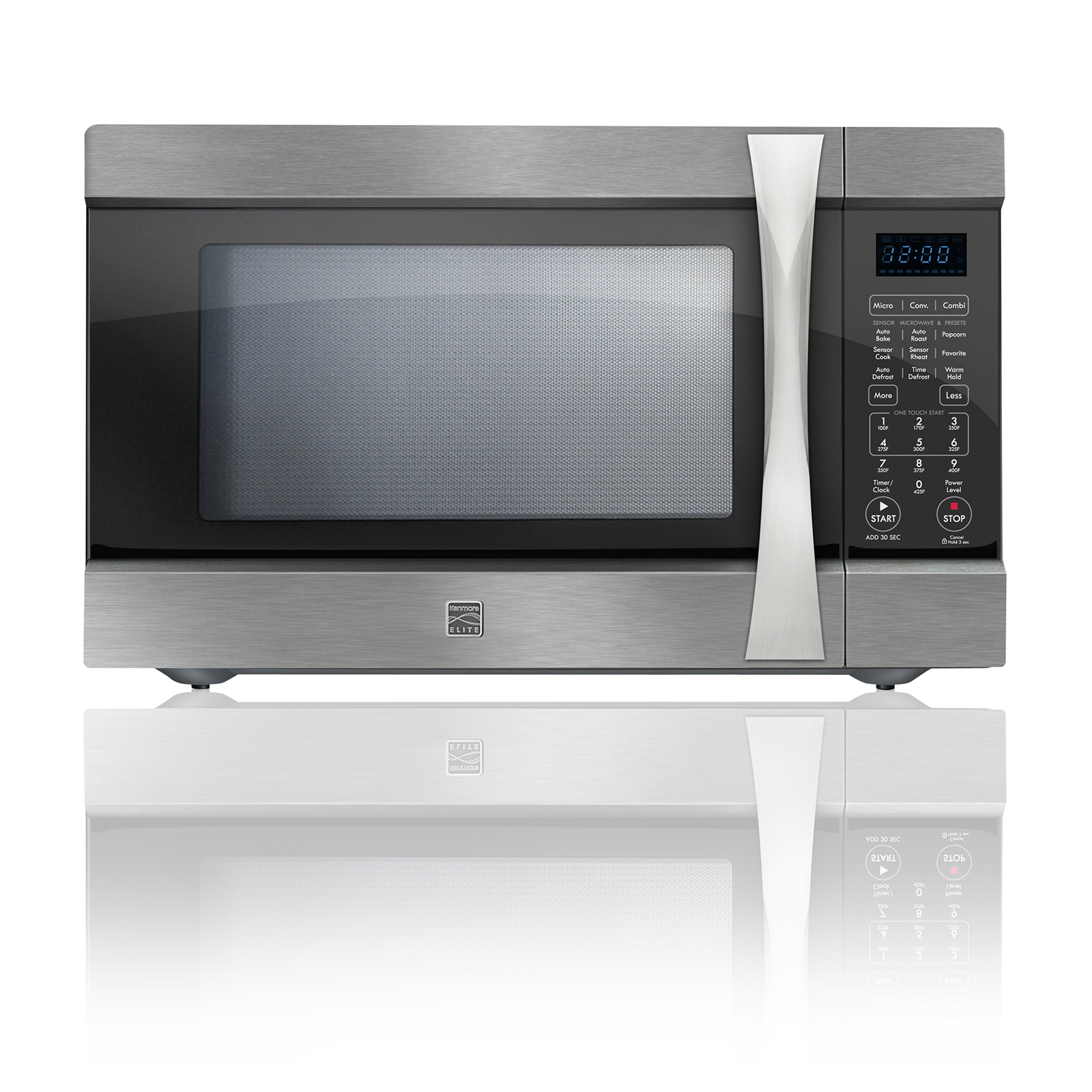 stainless countertop microwave ovens sears