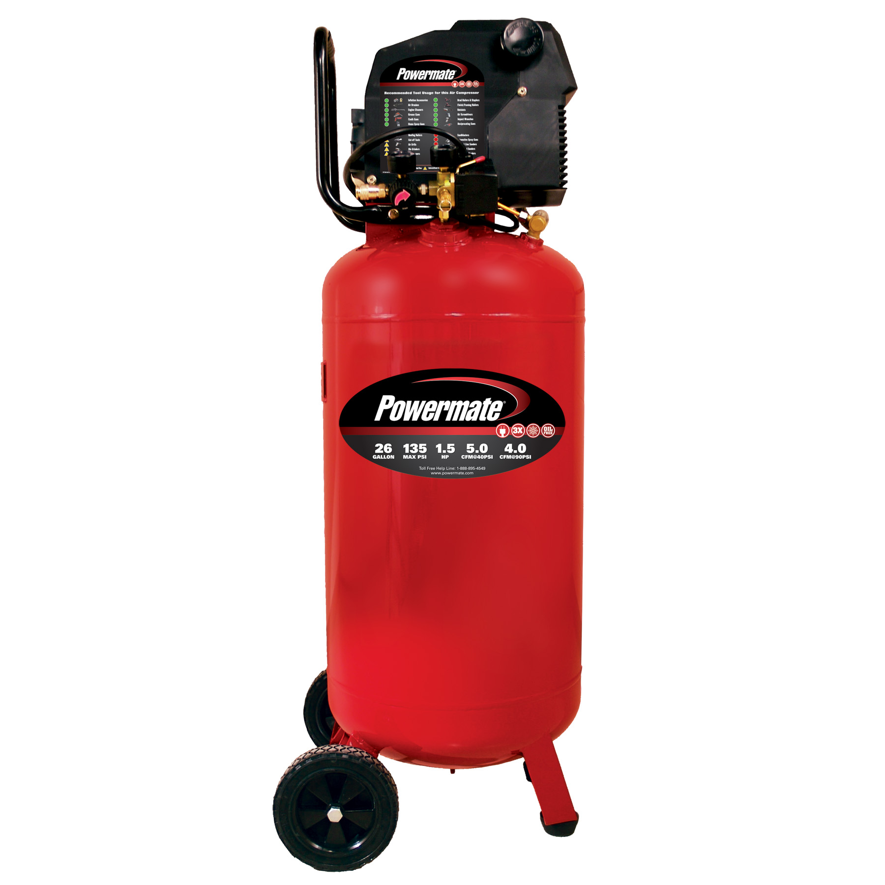 Powermate VLP1582619.01 Air Compressor