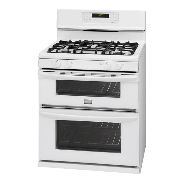 Frigidaire FGGF301DNW Gallery 6.7 cu. ft. DoubleOven Gas Range White