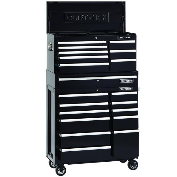 Craftsman 113750 40-inch 1-Drawer Premium Heavy-Duty Middle Chest ...