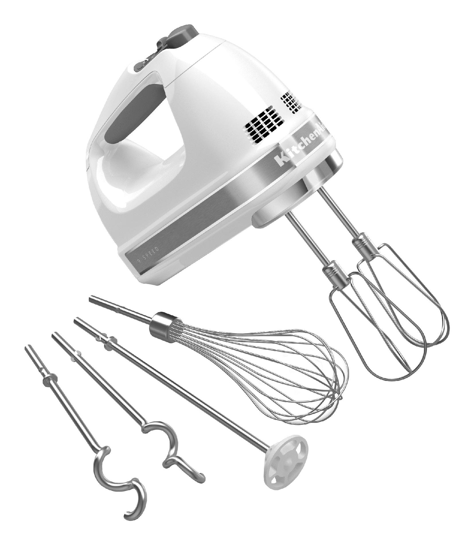 KitchenAid KHM926WH0 9-Speed Hand Mixer